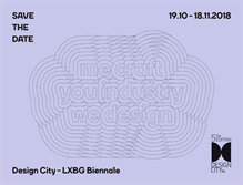 Tablet Screenshot of designcity.lu